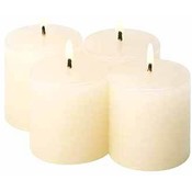 Ivory Vanilla Mini Pillars