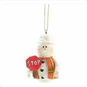 Snowberry Cuties Crossing Guard Ornament