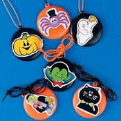 Plastic Halloween Necklaces