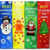 Christmas Award Ribbons