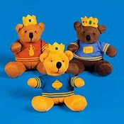 Three Kings Plush Bears