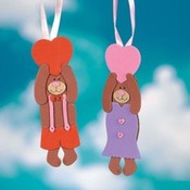 Valentine Bear Ornament Craft Kits