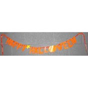 Happy Halloween Glitter Banner