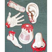 Halloween Body Parts Cardboard Cutouts
