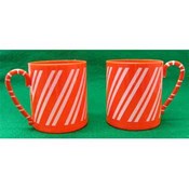 Candy Cane Stripe Plastic Mug