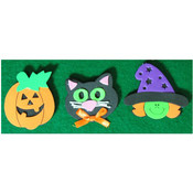 Foam Halloween Pin Craft Kit
