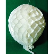 12'' White Tissue Balloon Decorations