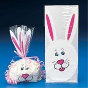 Cellophane Easter Bunny Bags