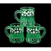 Plastic Shamrock Shot Glass Mug(Case of 60)