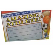 Amazing Athlete! Certificate