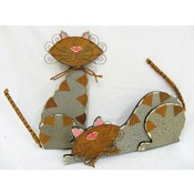 Wooden Cats(Case of 2)