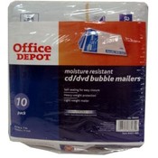 Vinyl Cushion Mailers - CD/DVD - 10 Pack