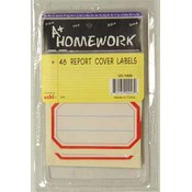 Report Cover Labels - 48 count