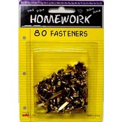 File Fasteners- Brass - 80 count(Case of 48)