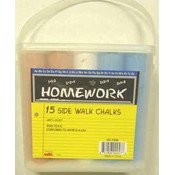 Jumbo Sidewalk Chalk - 15 count