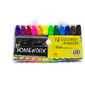 Mini - Markers - assorted colors - 12 pack