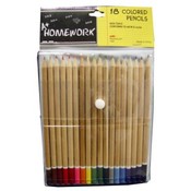 Colored Pencils - Natural Barrel - 18 pack