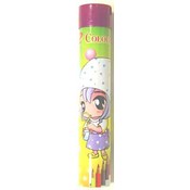 Colored Pencils + Sharpener - 12 pack