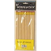 Pencils - No.2 lead - Natural barrel