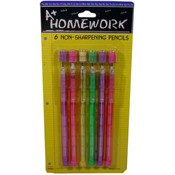 Pre- Sharpened Mechanical Pencils - 6 pack