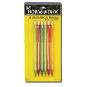 Mechanical Pencils - 6 pack - .5mm lead