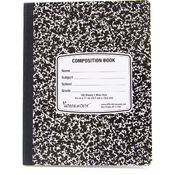 Black Marble Composition Book - 100 sheet