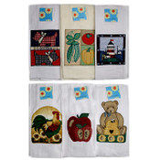 Patch Embroidery Kitchen Towels