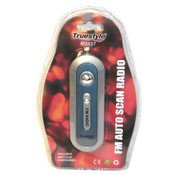 Oval FM Scan Radio with Light