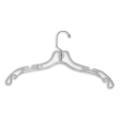 Heavy Weight Clear Plastic Dress/Shirt Hanger (Box