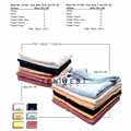 100% Ring Spun Cotton Bath Towel Size 20" X 45"