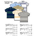 Jr. Boys 4-7 Feeder Stripe Jersey S/S Polo