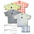 Men's Yarn Dyed S/S Fashion Plaid Casual Shirts