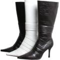 Womens Fashion 4" Stiletto Boot 3 Colors