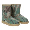 Womens California Sheepskin Boots - Camo - Short