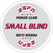 ESPNR Texas Hold'Em Poker Small Blind Button