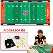 NFLR Licensed Finger FootballT Game Mat - Bengals