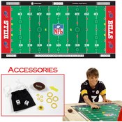 NFLR Licensed Finger FootballT Game Mat - Bills