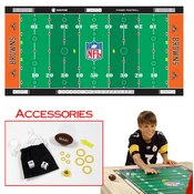 NFLR Licensed Finger FootballT Game Mat - Browns