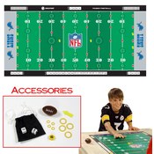 NFLR Licensed Finger FootballT Game Mat - Lions