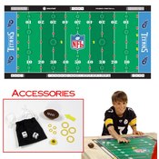 NFLR Licensed Finger FootballT Game Mat - Titans