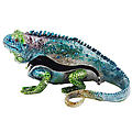 Blue Iguana Trinket Box