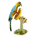 Blue Throated Macaw Trinket Box