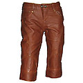 Ladies Faux Leather Capris