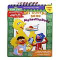 Sesame My Healthy Body Bilingual Wipe Off Workbook