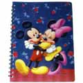 Mickey &amp; Minnie 50 Sheet Lenticular Notebook