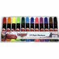 Cars 12 Pack Mini Markers
