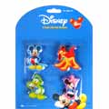 Mickey 4 Pack Die Cut Eraser