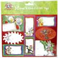 Looney Tunes Christmas Foil Gift Tags