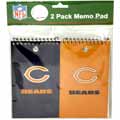 NFL Chicago Bears 2 Pack Memo Pad