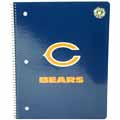 NFL Chicago Bears 60 Page Theme Book